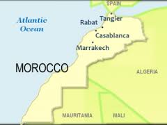 Morocco map