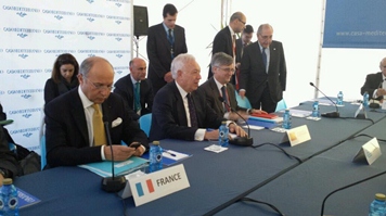 the Ministerial Meeting of the Mediterranean ministers Group in Paris