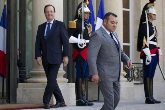 Franco-Moroccan reconciliation: King Mohammed VI at the Elysee Palace Monday