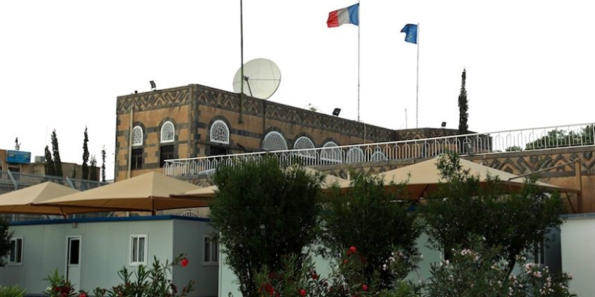 French interests in Yemen is done by Morocco Embassy in Sanaa