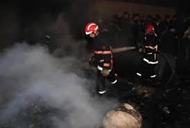 Casablanca: Significant material damage in the fire of a deposit of a food distribution company