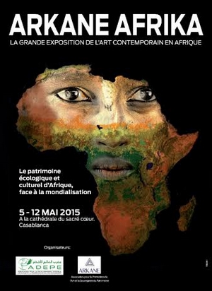 Contemporary African art “ARKANE AFRIKA”  in Casablanca