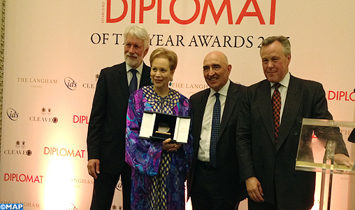 Morocco’s ambassador to Britain receives “Diplomat Magazine” Award