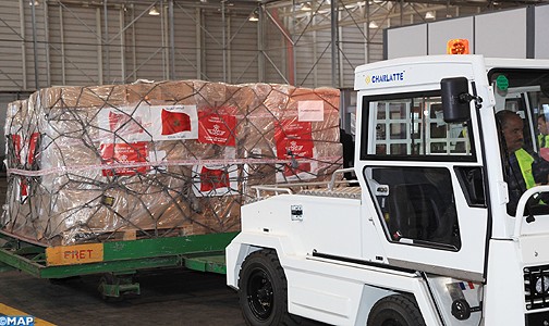 Royal Gift of15 tons of medicines and medical equipment to help Guinea Conakry to fight against Ebola