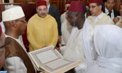 Morocco King performs Friday Prayers at “Attadamoun”  Mosque in Bissau