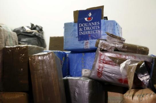 Seizure of Moroccan Suitcases Cannabis in Paris