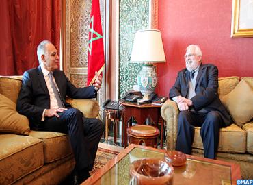 Morocco FM Holds Talks with UNSG Personal Envoy for Sahara