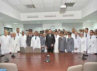 The King Inaugurates Center of Virology, Infectious & Tropical Diseases at Mohammed V Military Hospital in Rabat