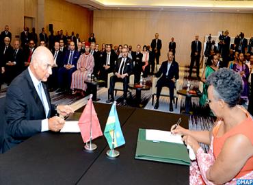 Signing of MoU between ‘Mohammed VI Foundation for Sustainable Development’ and ‘Imbuto Foundation