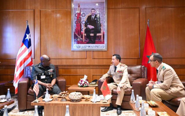 FAR Inspector General Holds Meeting with Chief of Staff of Liberia’s Armed Forces