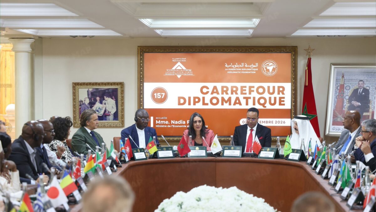 157th Diplomatic Hub in Rabat Hosts Finance Minister