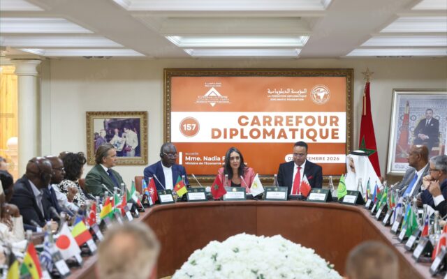 157th Diplomatic Hub in Rabat Hosts Finance Minister