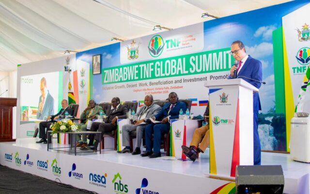 At Victoria Falls, Abdelkader Amara Advances UCESA’s Vision for Inclusive Growth Driven by Productive Investment, Decent Work in Africa