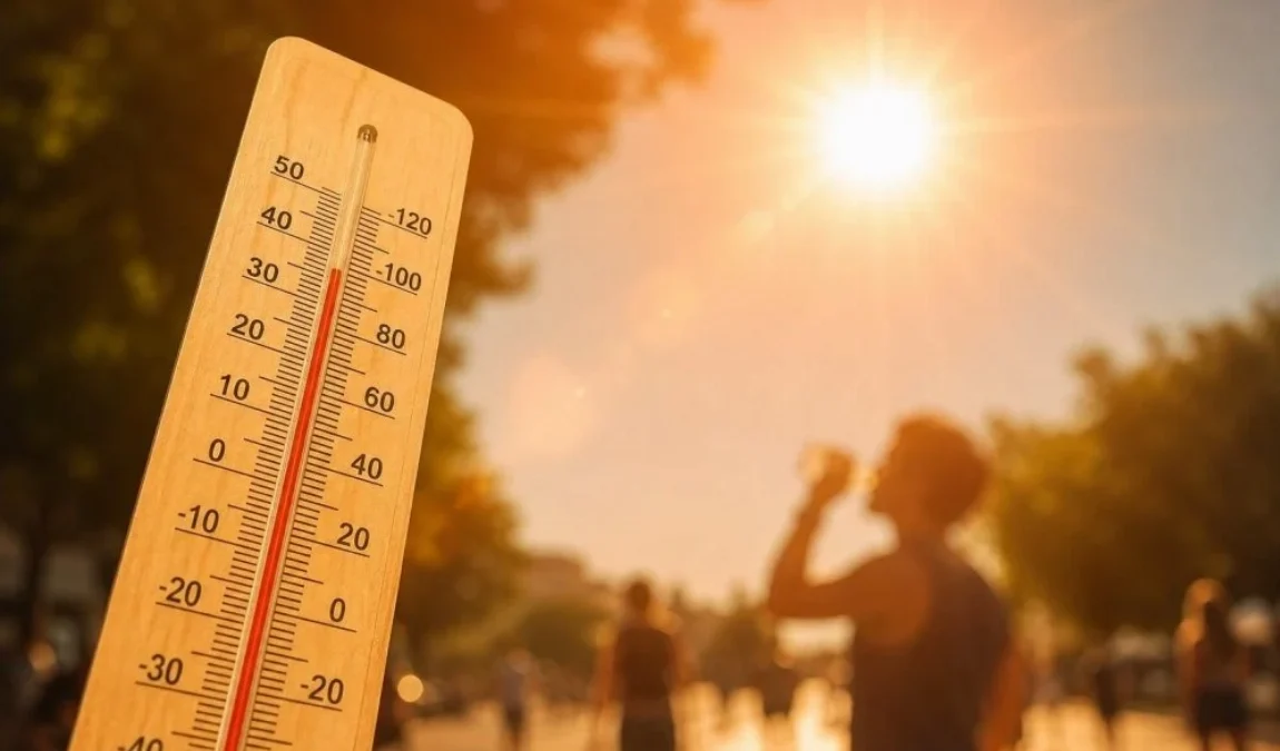 Hot weather with temperatures reaching up to 44°C in several regions of Morocco