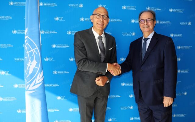 Morocco’s Belkouch Meets UN Human Rights Chief in Geneva