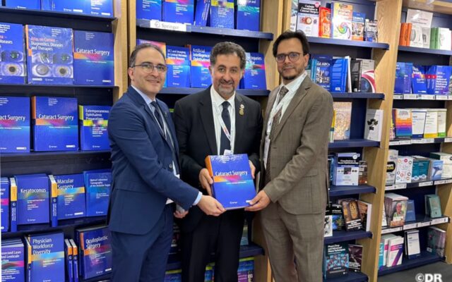 Two Moroccan Ophthalmologists Present Landmark Cataract Surgery Book in London
