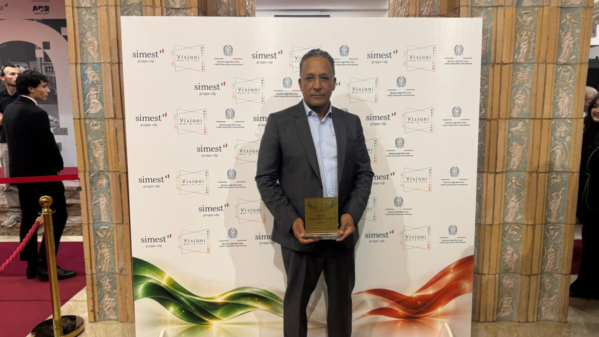 Moroccan Entrepreneur Wins ‘Mattei Plan Africa Award’ in Rome for Audiovisual Work