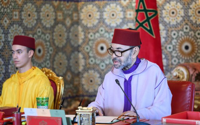 HM the King Chairs a Council of Ministers