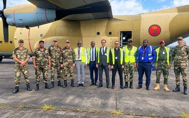 Morocco Delivers Military Vehicles and Supplies to Liberia to Support Special Forces Training