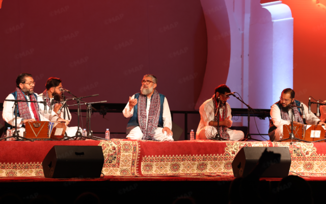 Bab El Makina with the sounds of Pakistani Qawwali