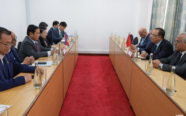 153rd IPU General Assembly: Moroccan-Cambodian Talks on Strengthening Parliamentary Cooperation and Developing Bilateral Relations