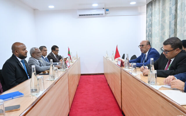 Morocco’s Upper House Speaker Holds Talks with Maldives, Lesotho, Djibouti Heads of Parliamentary Institutions