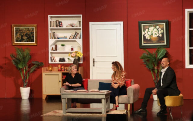 The comedy “Le Rôti” presented as part of the 15th edition of the Théâtreles festival