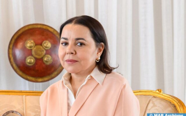 HRH Princess Lalla Asmaa at Bedside of Moroccan, Panamanian Children: Lalla Asmaa Foundation Crosses Threshold of 1,100 Moroccans Implanted Free of Charge
