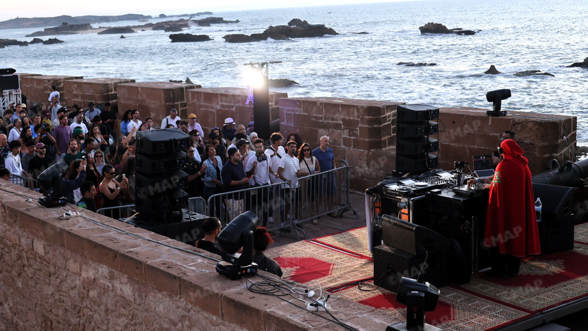 MOGA Festival: An open-air electronic music concert electrifies the Essaouira crowd