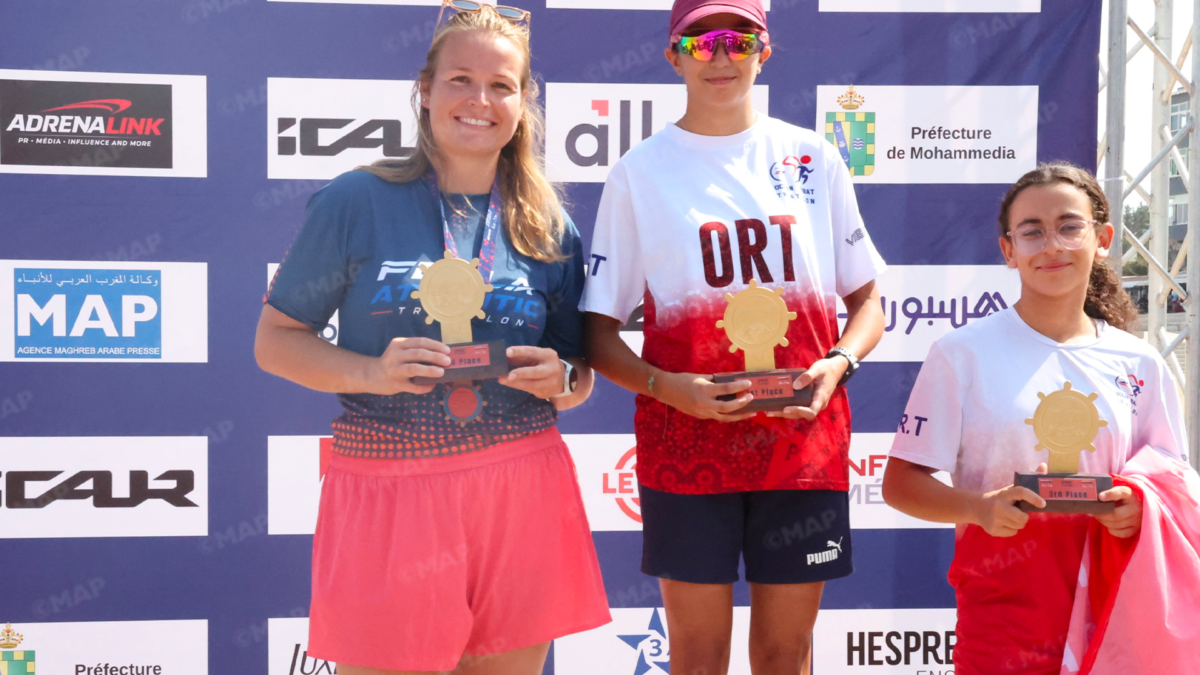 Mohammedia/1st Fdala Atlantic Triathlon: Moroccans Zakaria Hssiki and Chaimaa Oujaa crowned champions in sprint triathlon