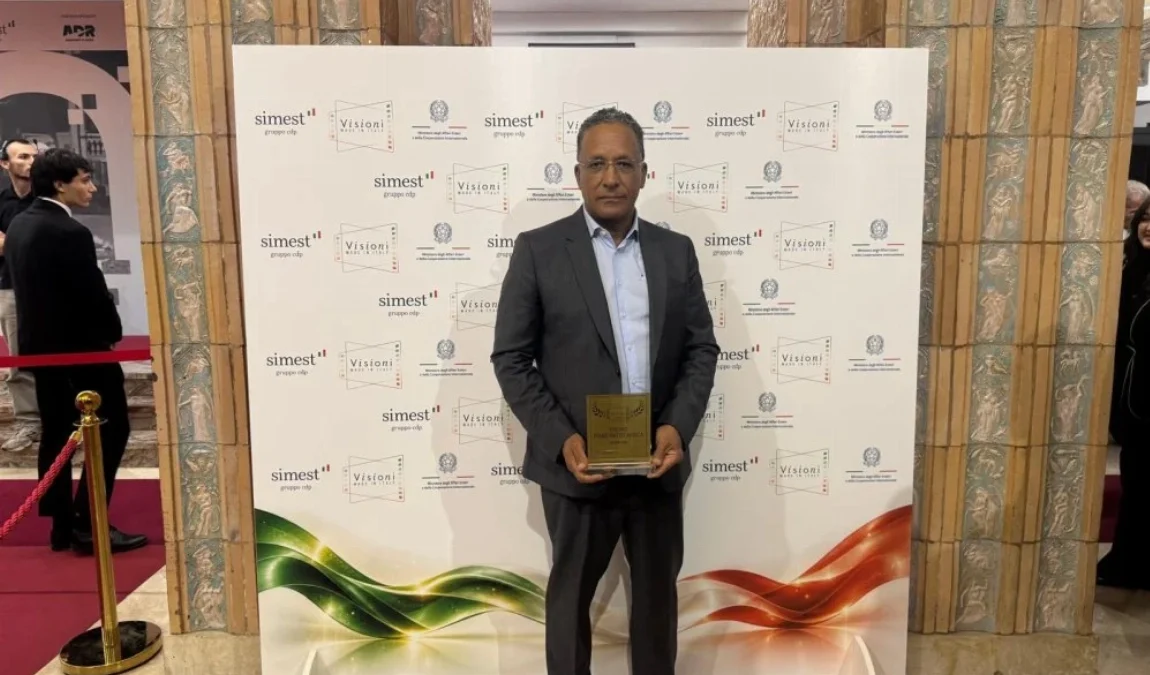 Moroccan Abderrahim Naji Wins the Plan Mattei Africa Prize in Italy