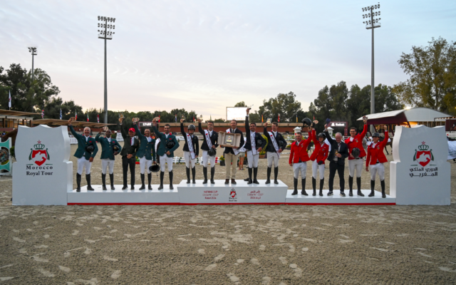 Morocco Royal Tour Show Jumping (Rabat leg): Morocco finishes as runner-up in the Nations Cup, behind France