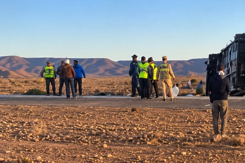 Two critical bus crash victims transferred from Zagora to Marrakech