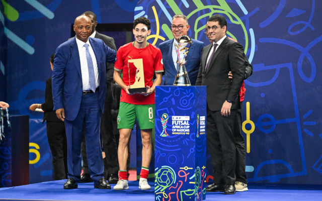 Futsal/CAN-2026: Youssef Jouad élu meilleur joueur de la finale Maroc-Angola